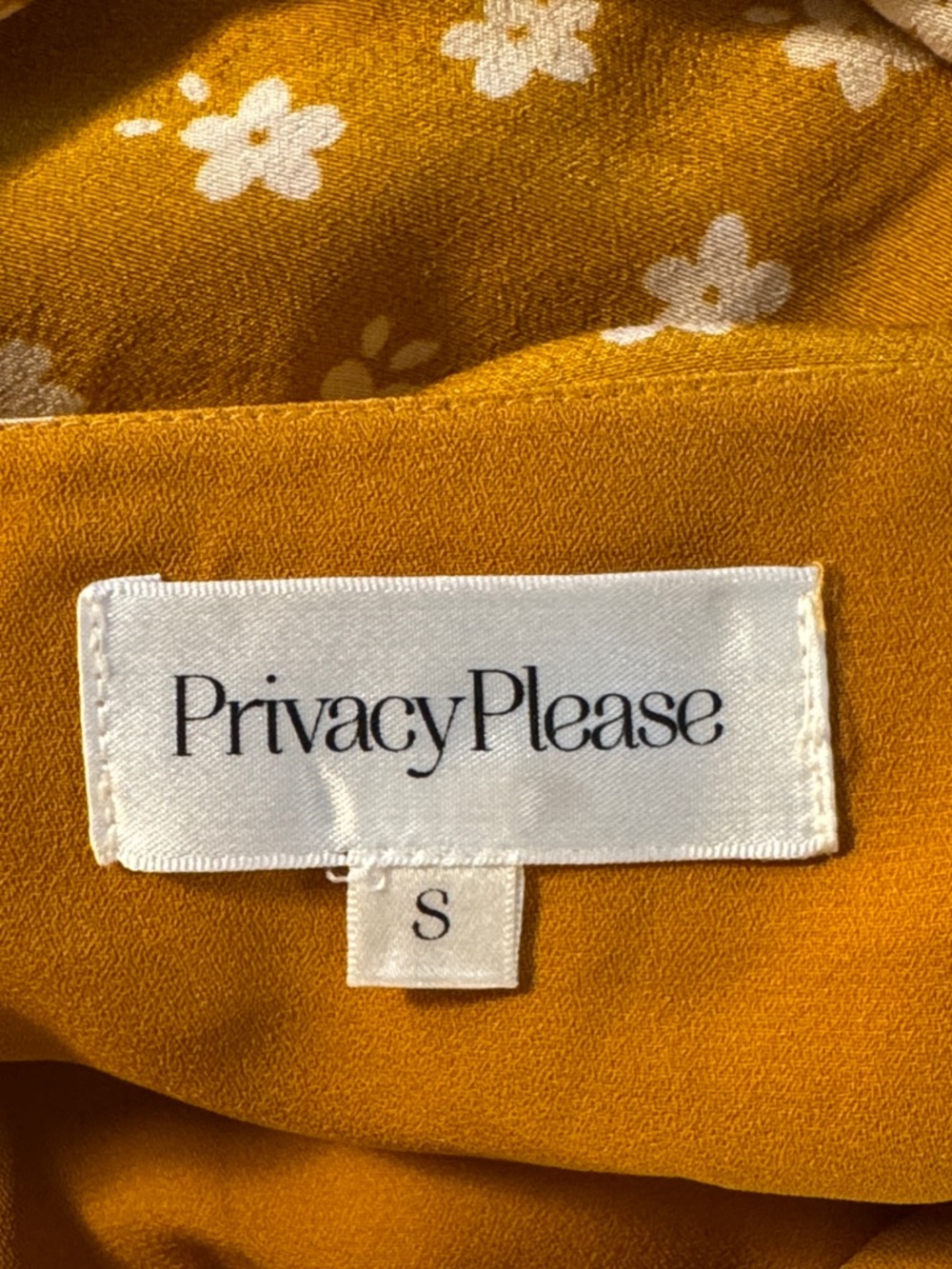 SALE PRIVACY PLEASE REVOLVE Floral L/S Dress - Picture 5 of 5